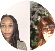  Sandra Nkindi et Marlène Lescaudron