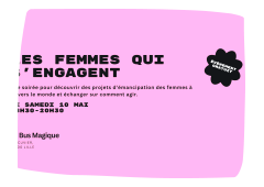 [Lille] « Les femmes qui s'engagent » une soirée dédiée à l'émancipation des femmes à travers le monde