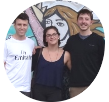 Ambre Sorgato, Victor Denervaud, Vivien Bourgeon 