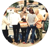  Audrey Leport, Caroline Braquehais, Caroline Ollivier, Géraldine Ader et Bastien Fillon