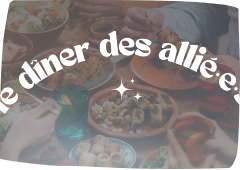 Le dîner des allié·e·s avec nos partenaires sénégalais