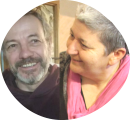 Elisabeth Brouillat et Serge Masse