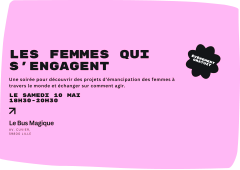 [Lille] « Les femmes qui s'engagent » une soirée dédiée à l'émancipation des femmes à travers le monde