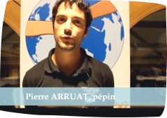 VIDEO / Pierre Arruat, de tout cœur avec la Pépinière