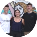 Ambre Sorgato, Victor Denervaud, Vivien Bourgeon 