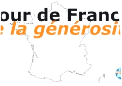 Tour de France de la générosité à Paris 