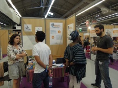Cinquième Salon des solidarités à la porte de Versailles